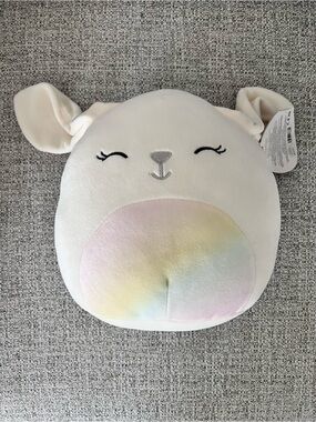 Squishmallows 8" Robyne the Bunny with Rainbow Belly Easter Plush